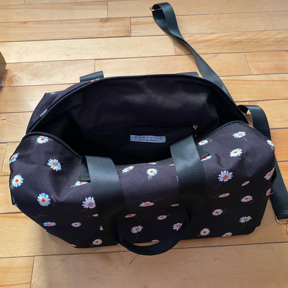 Alice + Olivia Daisy print duffle